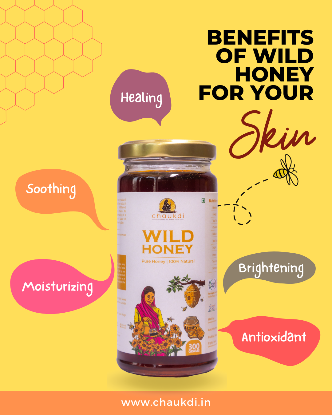 Organic Wild Forest Honey (300 gm)
