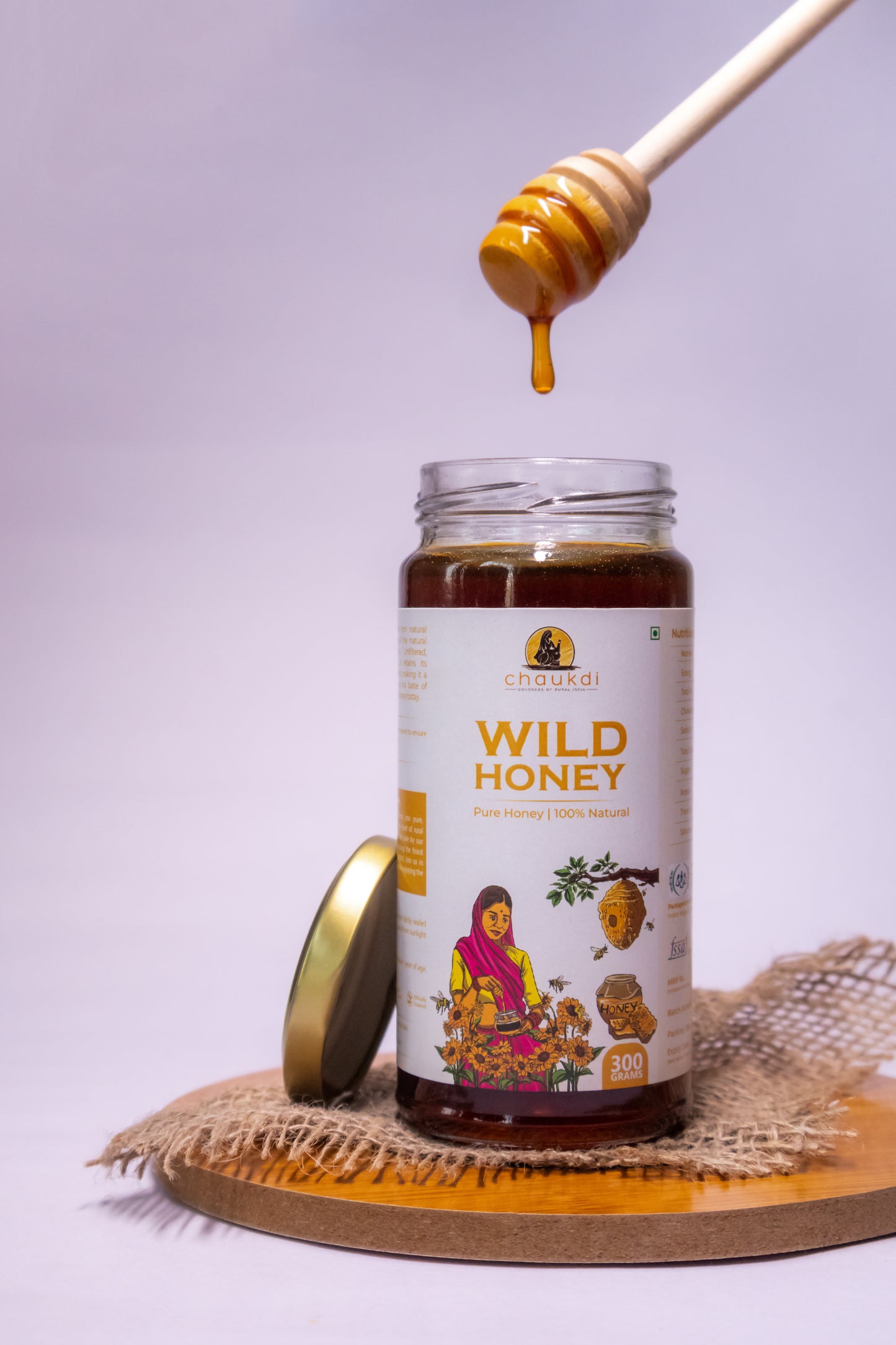 Organic Wild Forest Honey (300 gm)