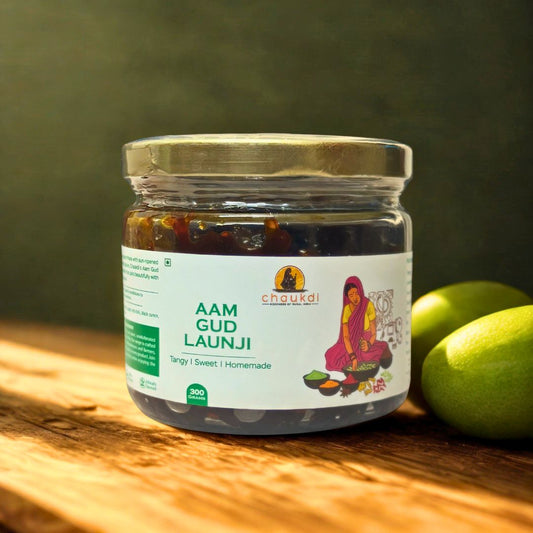 Aam Gud Launji | Mango Launji | Sweet Mango Pickle (300 gm)