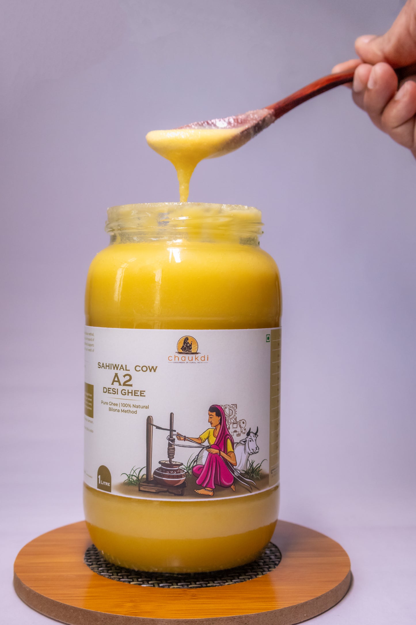 A2 Sahiwal Cow Desi Ghee